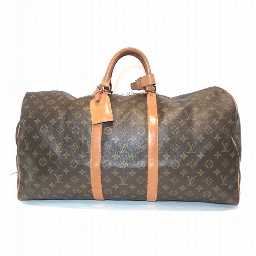 Louis Vuitton Monogram Keepall 55 M41424 Bag Boston Unisex